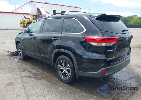 2017 Toyota Highlander Le from USA, damaged, VIN 5TDBZRFH1HS441774